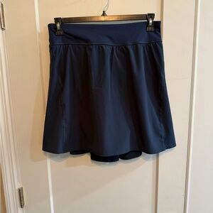 SPANX Dark Blue Get Moving Skirt